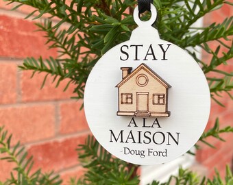 2021 ornament - Laser Cut Wood, Ornament, Christmas ornament, Custom ornament