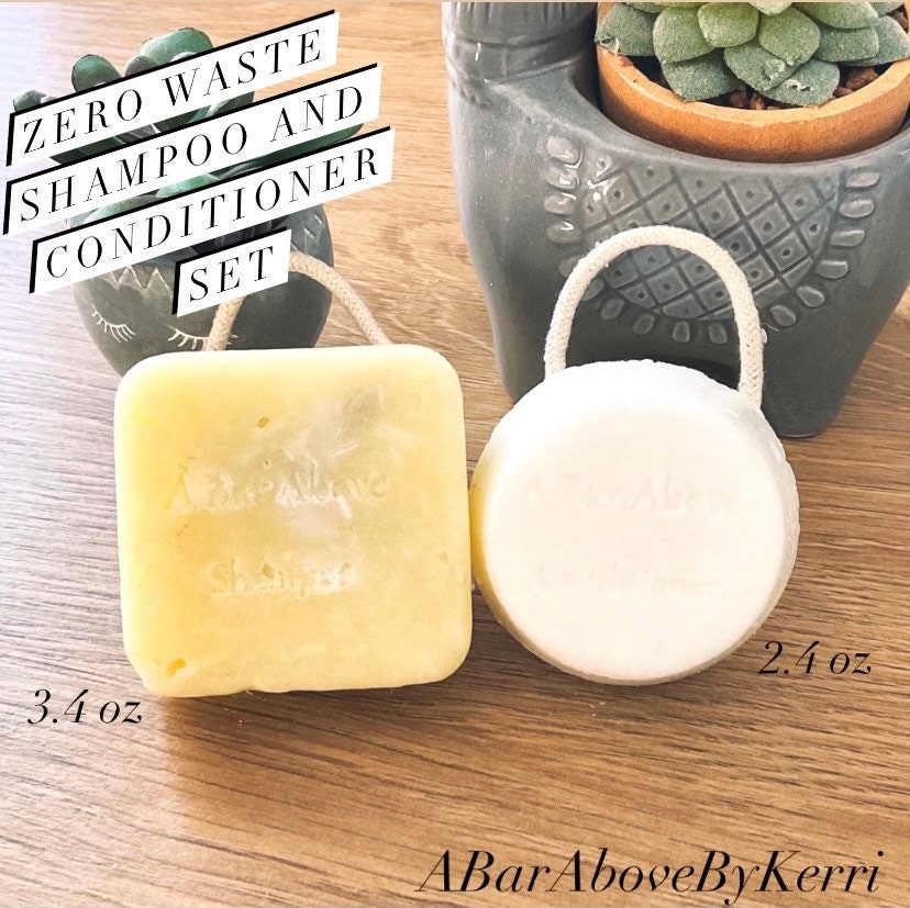 Shampoo Conditioner Bar Set Etsy