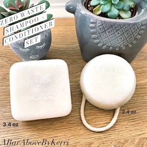 Shampoo + Conditioner Bar Set