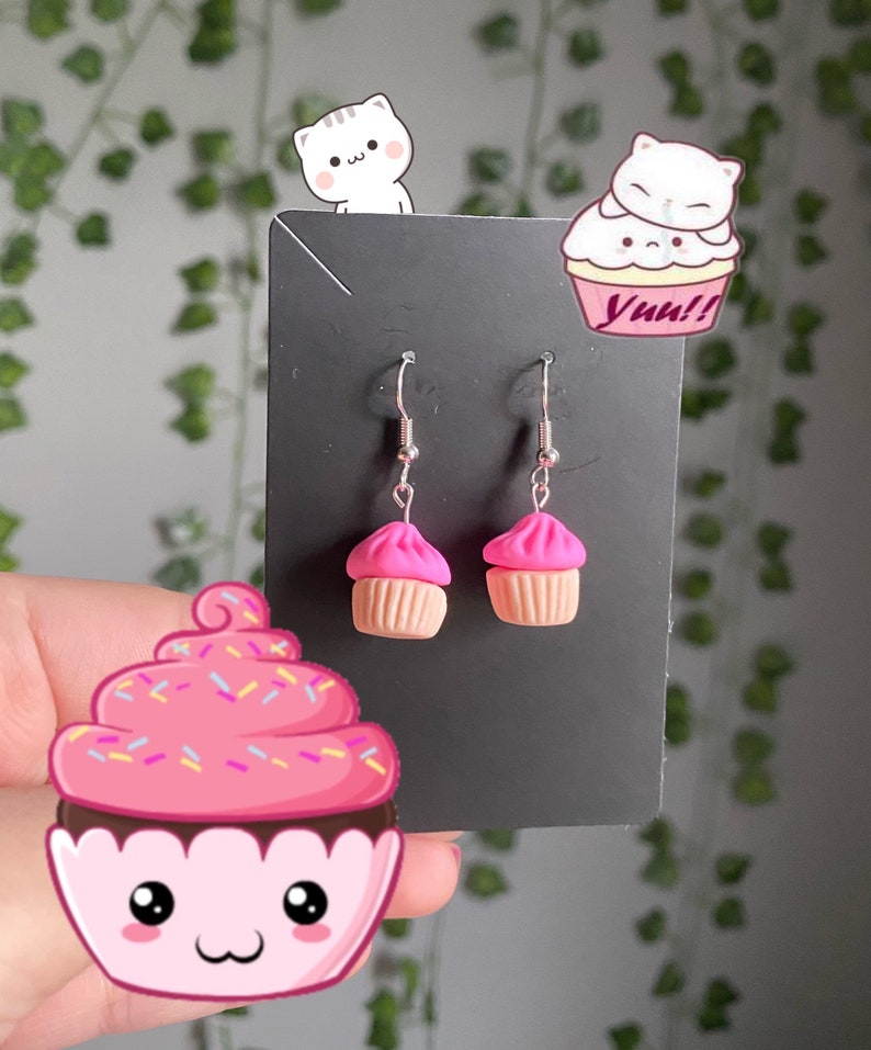 Cupcake Earrings
