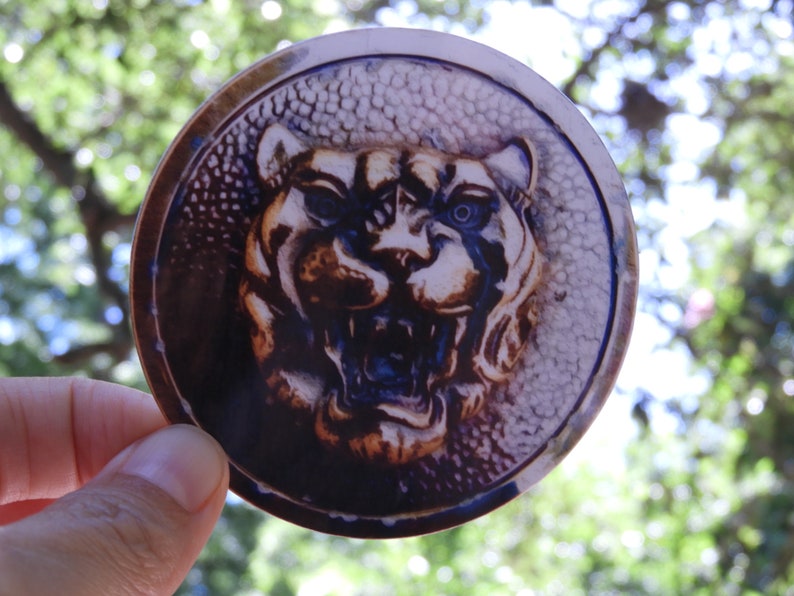 3 Sticker VINYL Vintage Car Emblem Lion STICKER Etsy