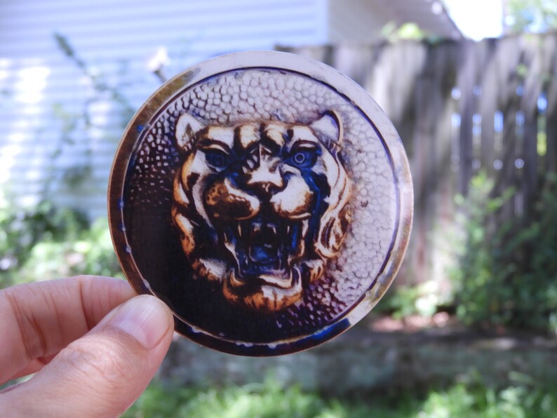 3 Sticker VINYL Vintage Car Emblem Lion STICKER Etsy