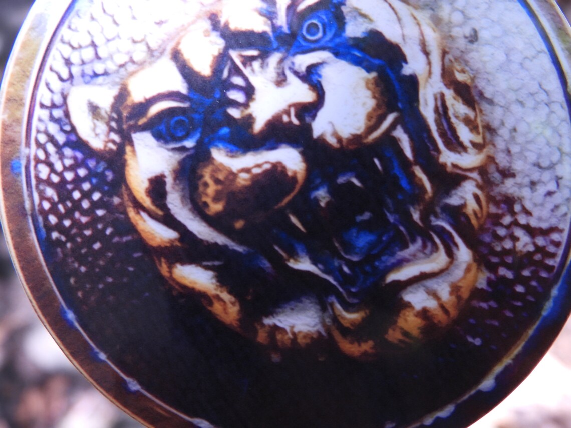 3 Sticker VINYL Vintage Car Emblem Lion STICKER Etsy