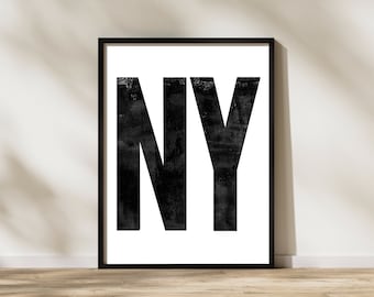 New York Digital Poster - NY