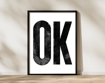 Oklahoma Digital Poster - OK