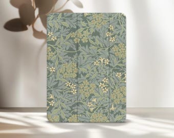 William Morris iPad Air 11 Case A16 Vintage Pro 13 inch M4 M3 12.9" 2025 Floral Cover Mini A17 7 6 5 4 3 10th 9th 8th 10.2 10.9 Flower A3266