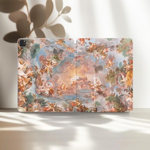 Renaissance iPad-hoesje 10,9 inch Art iPad Air 5e 10,2 10,5 Pro 12,9 11 2024 2026 schilderij hoes mini 6 4 3 2 folio 9e 8e 7e generatie esthetiek