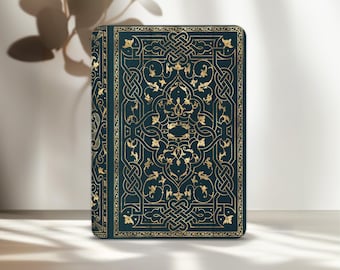 Grimoire iPad Air 5th Gen Case A16 11 Vintage 10.9 inch Pro 13 2025 12.9&quot; Book Cover 10.2 10th 9th 8th 7th gen 10.5 9.7 Mini A17 6 4 3 Folio