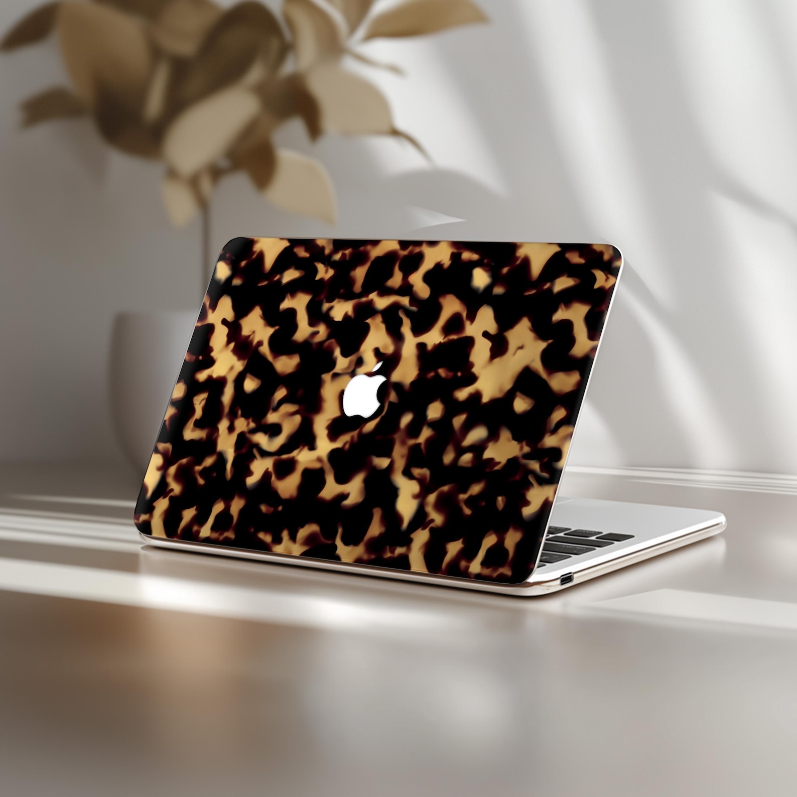 Tortoise Shell Print MacBook Air 15 Inch Case M4 M3 M2 M1 Mac Book Pro ...