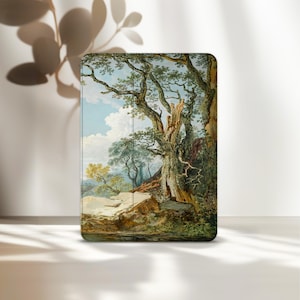 Vintage Tree iPad Air 13 Case Pro 12.9" 11 A16 A17 2025 2024 Art Cover 10.9 | 10.5 | 10.2 10th 9th 8th 7th gen Mini 7 6 5 4 Nature Painting