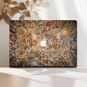 Capa rígida para MacBook Air de 13 polegadas com arte barroca de 15 polegadas M4 M3 M2 M1 Renaissance para Mac Book Pro 16 de 14 polegadas 2025 2024 2022 A3240 A3403 Estética