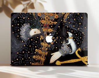 Queen Elizabeth I MacBook Pro 14 Hülle M5 M4 M3 M2 M1 Historische Kunst 16 Zoll Mac Air 15 13 Zoll Laptop Hardcover 2026 2024 2022 A3112 A2992 Tudor