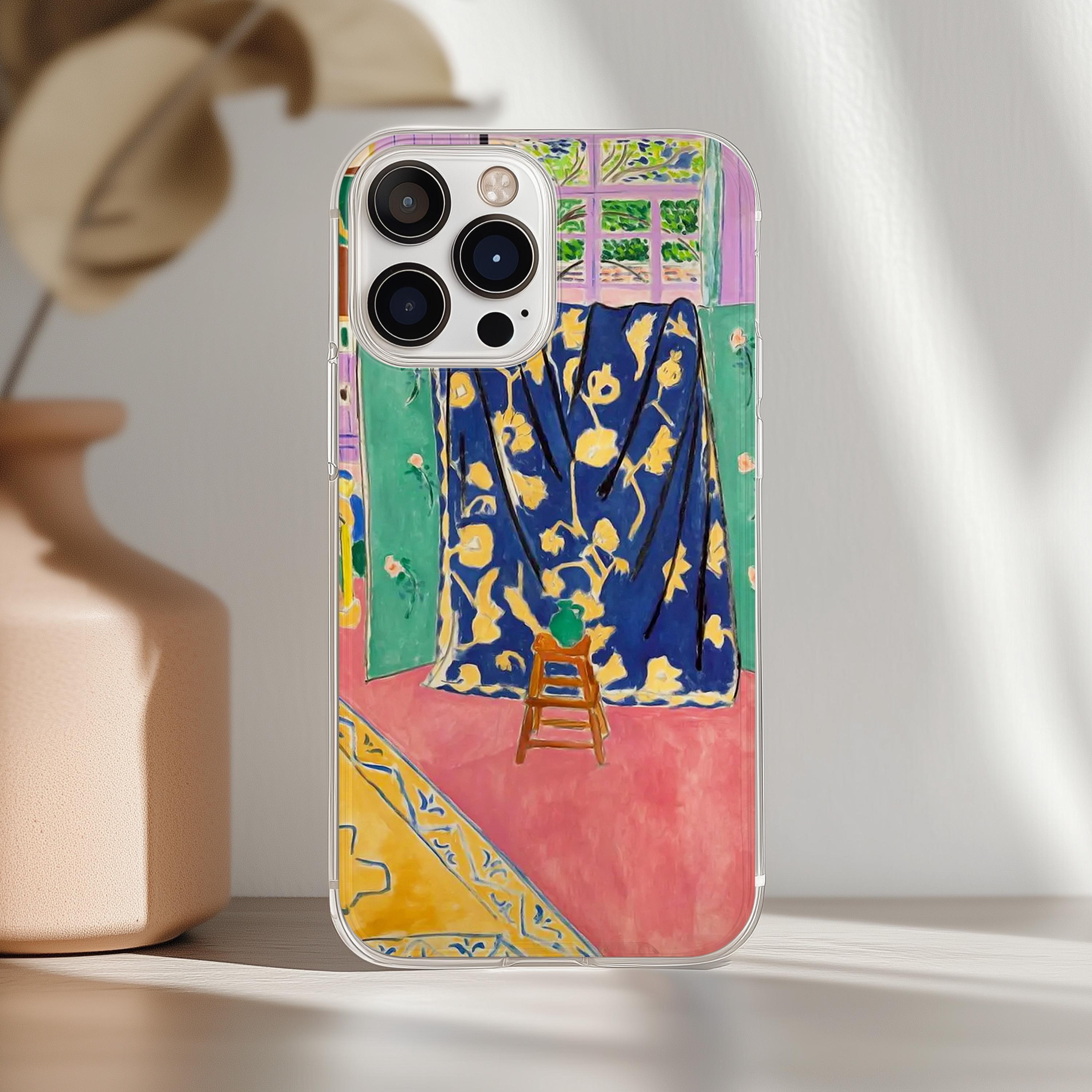Matisse Painting Case for iPhone 16 15 Plus 14 Pro Max 13 12 Mini SE 11 Art Samsung S25 S24 S23 Ultra S22 S21 S20 S10 Pixel 8 7a 6 Colorful