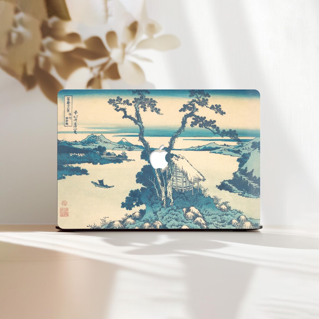 Japanese MacBook Air 13 Inch Case M3 M2 M1 Katsushika