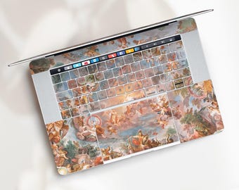 Vinilo adhesivo personalizado para MacBook Air 15 13 pulgadas Pro 16 14" Neo M5 M4 M3 M2 M1 2026 2025 2024 2022 2020. Adhesivo para teclado y trackpad A3240