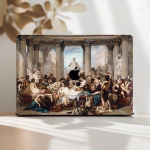 Capa Roman Empire MacBook Air 13 polegadas M4 M3 M2 M1 Renaissance Art Mac Book Pro 16&#39; 15&quot; 14 pol. Capa dura 2025 2024 A3112 A3240 Dark Academia