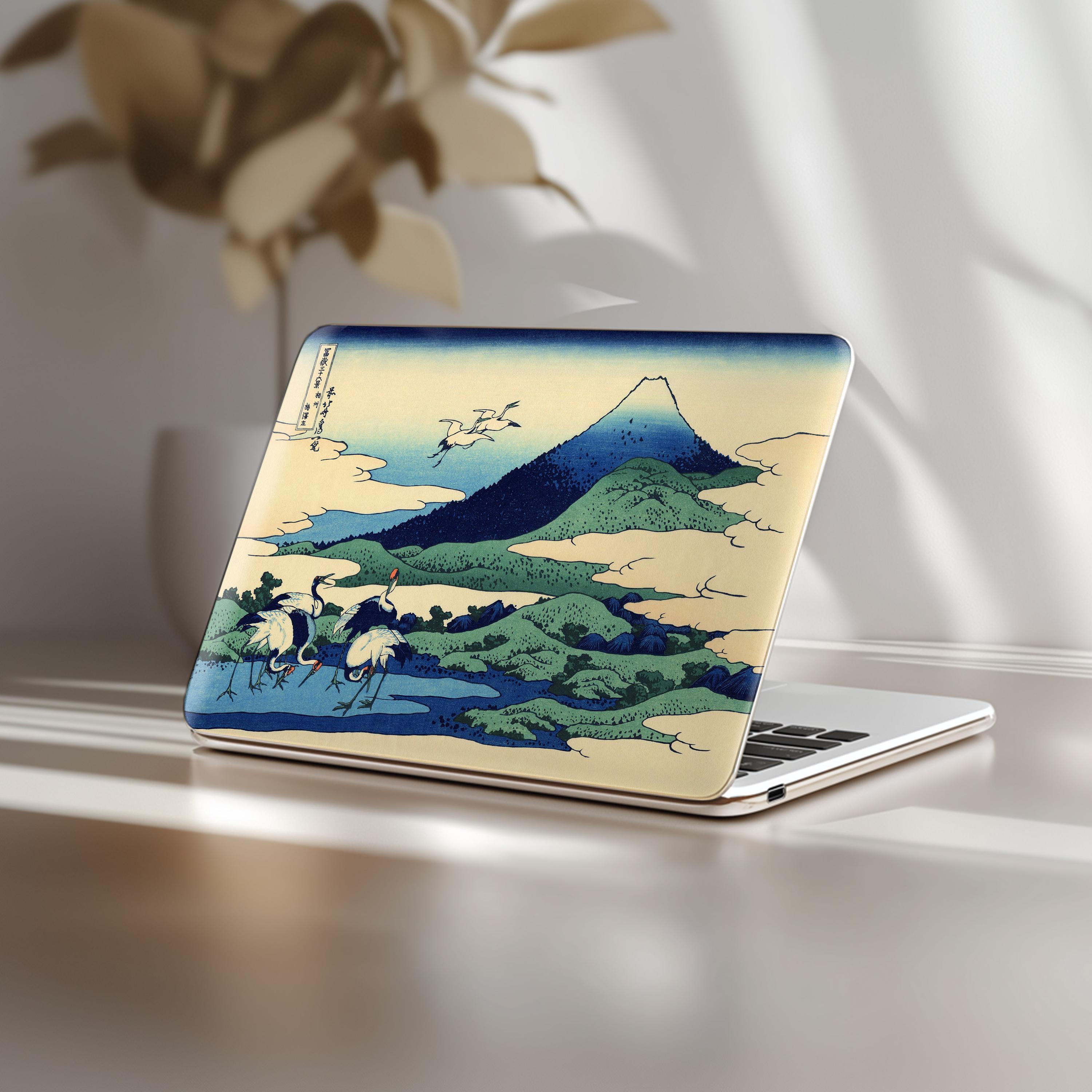 とみおかさんよう。Apple MacBook Japanese MacBook Pro 14 Case 16 Inch M5 M4 M3 M2 M1 Ukiyo-e Art