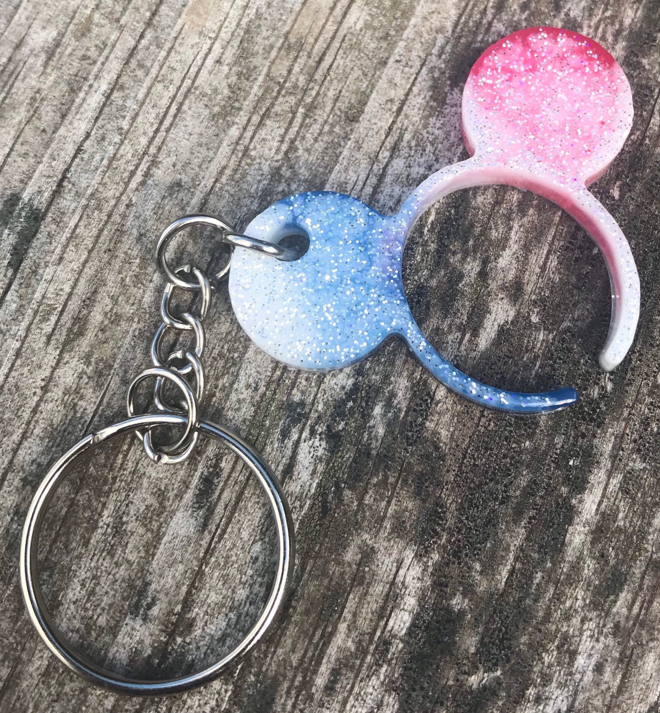 Disney Mickey Mouse Keychain Etsy Nederland