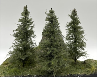 4" Model Douglas Fir Tree - 3PCS set