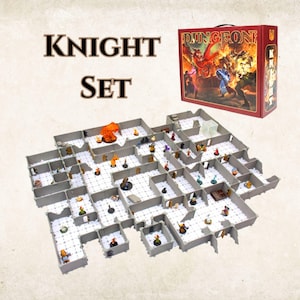 Modular Knight Dungeon Terrain Set: Tabletop RPG System