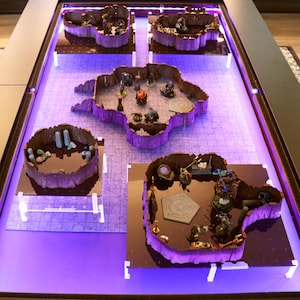 Modular Troll Cavern Terrain: D&D, Pathfinder, and Wargaming