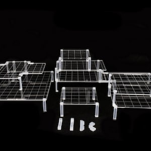 Multi-Floor Platform Clips Expansion - Tabletop Modular Dungeon Castle Cavern Terrain System for Dungeons & Dragons Pathfinder War Gaming