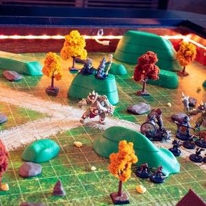 Modular Owlbear Terrain Set: Dungeon Terrain for D&D and Wargaming