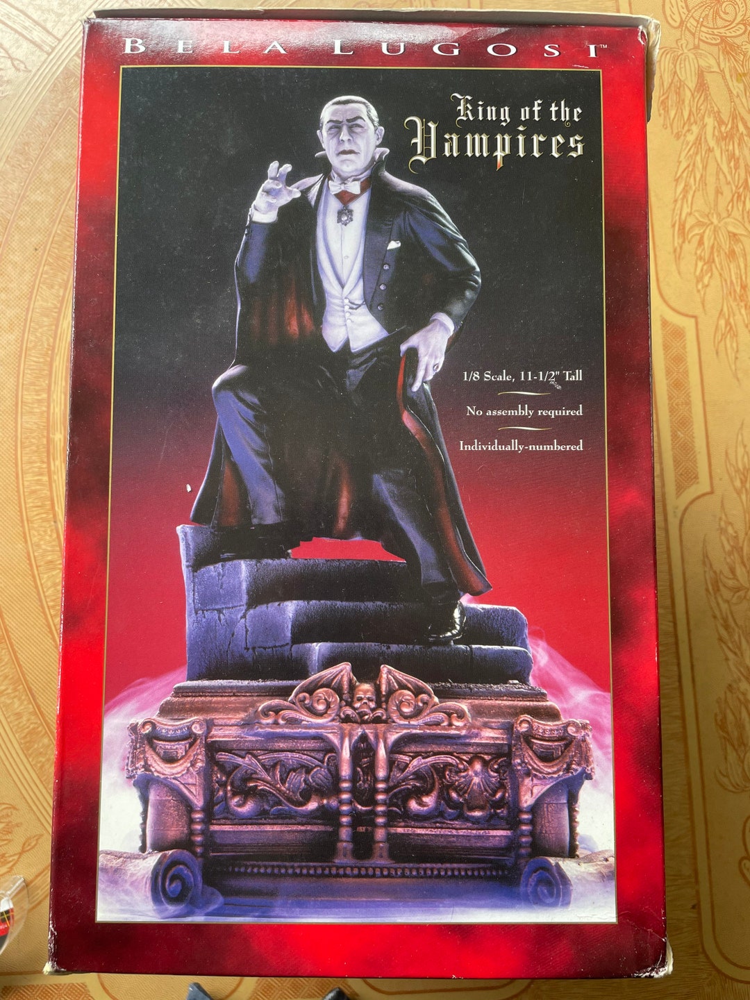 Bela Lugosi King of the Vampires Cold Cast Statue Etsy