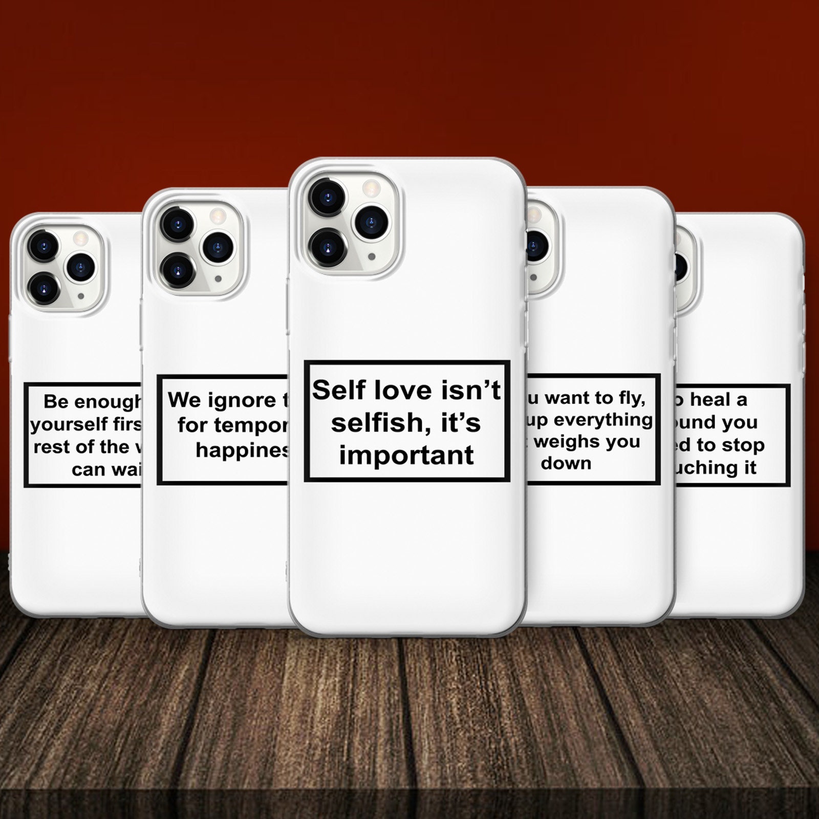 Aesthetic Quote Phone Case Abstract Cover for iPhone 7 8 Etsy