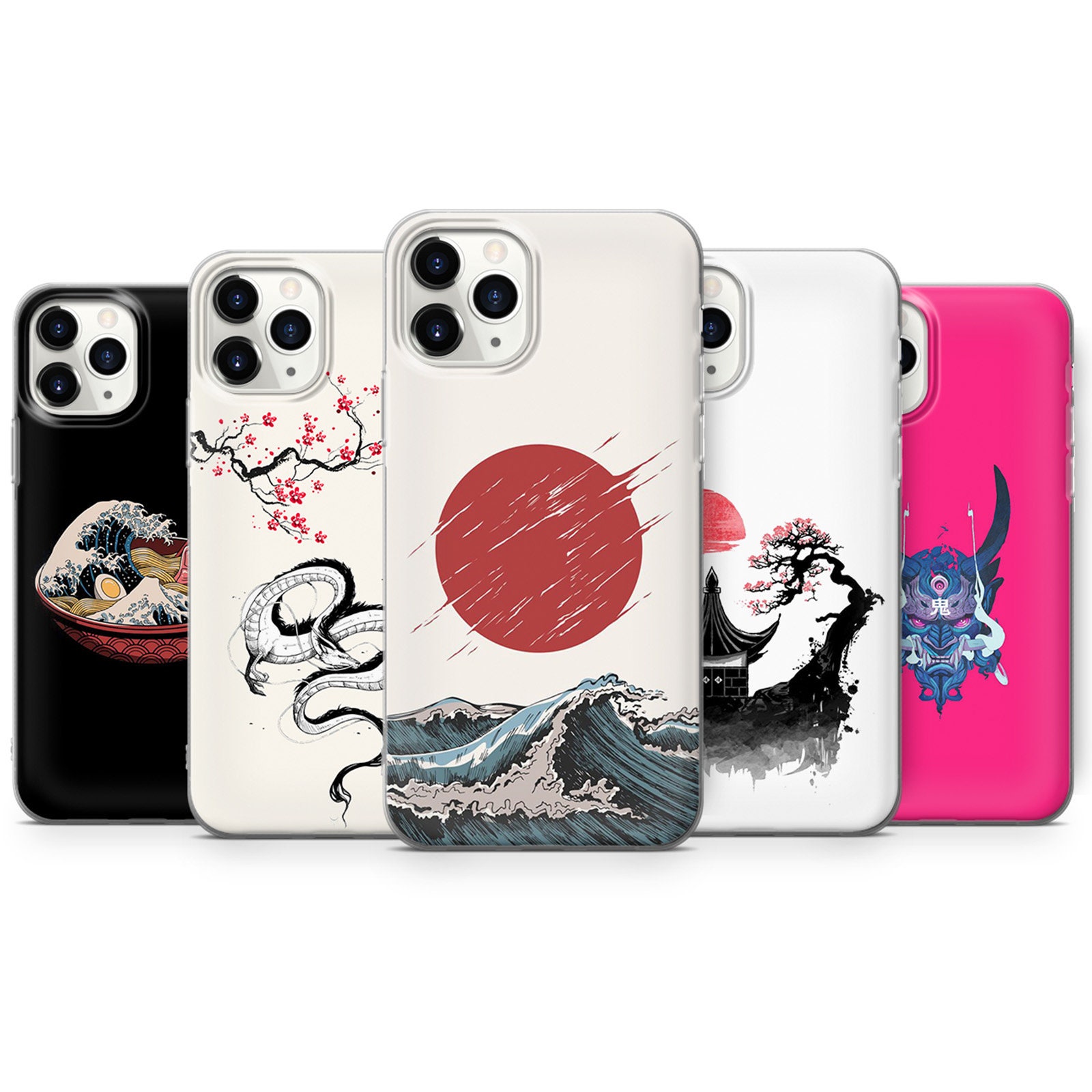 Japanese Phone Case Great Wave Cover for Iphone 12 Mini 7 Etsy UK