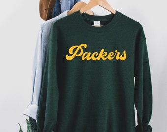 yellow packers sweatshirt