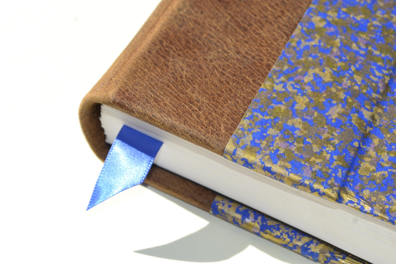 Hand Bound Quarter Leather binding Etsy