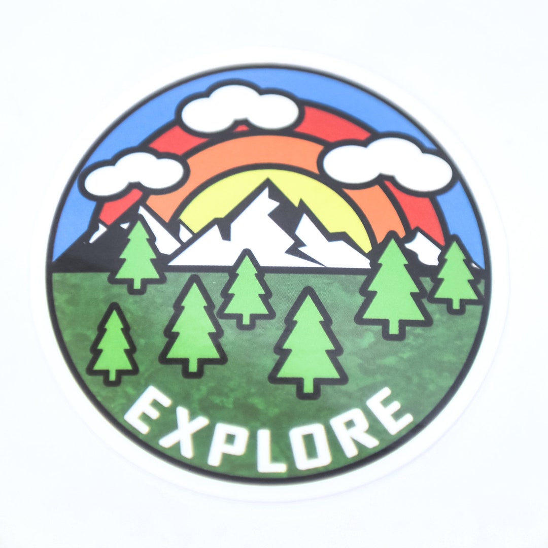 Explore Sticker - Etsy