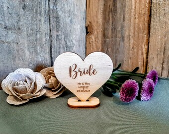 Wedding place settings/ place names / wooden / place cards