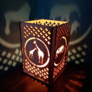 Safari Lantern/ tea light holder