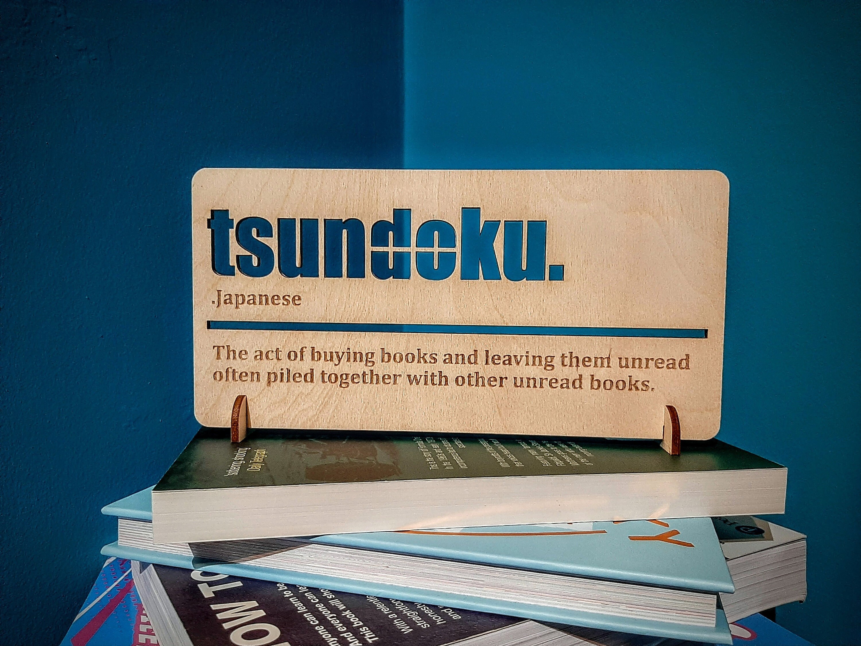 Tsundoku Definition Print Beautiful Japanese Word Meaning -  Portugal