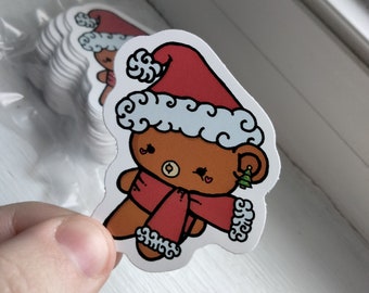 Christmas Bear Sticker