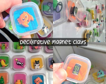 Decorative Clay Magnets