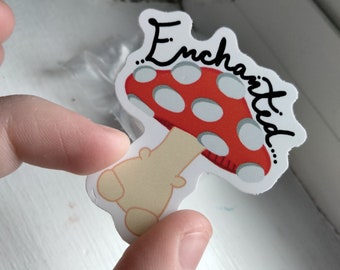 Enchanted Mushroom Sticker