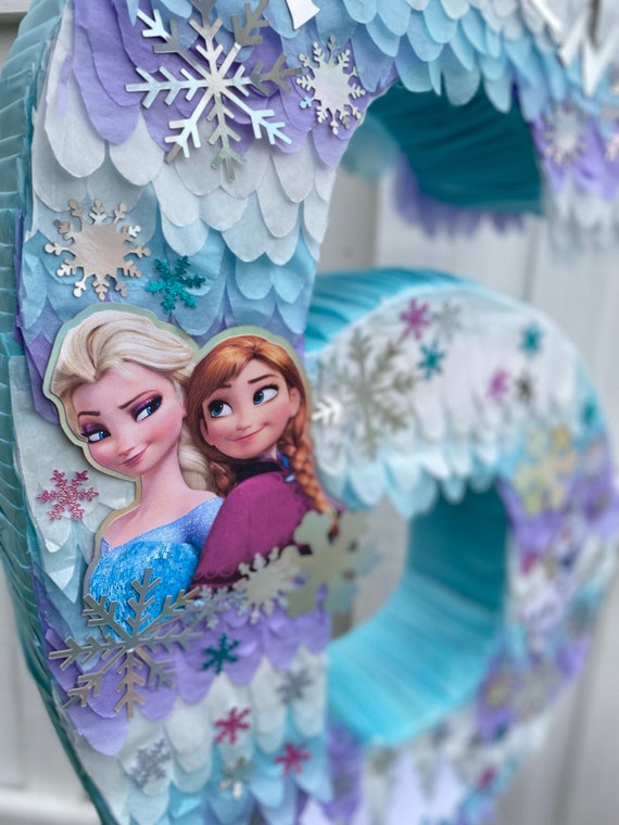 Frozen Pinata Thematic Number Pinata available Numbers 1-9 