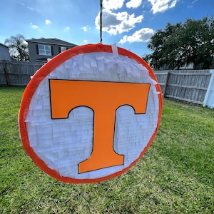 Custom College Logo Pinata: Handmade Party Decoration