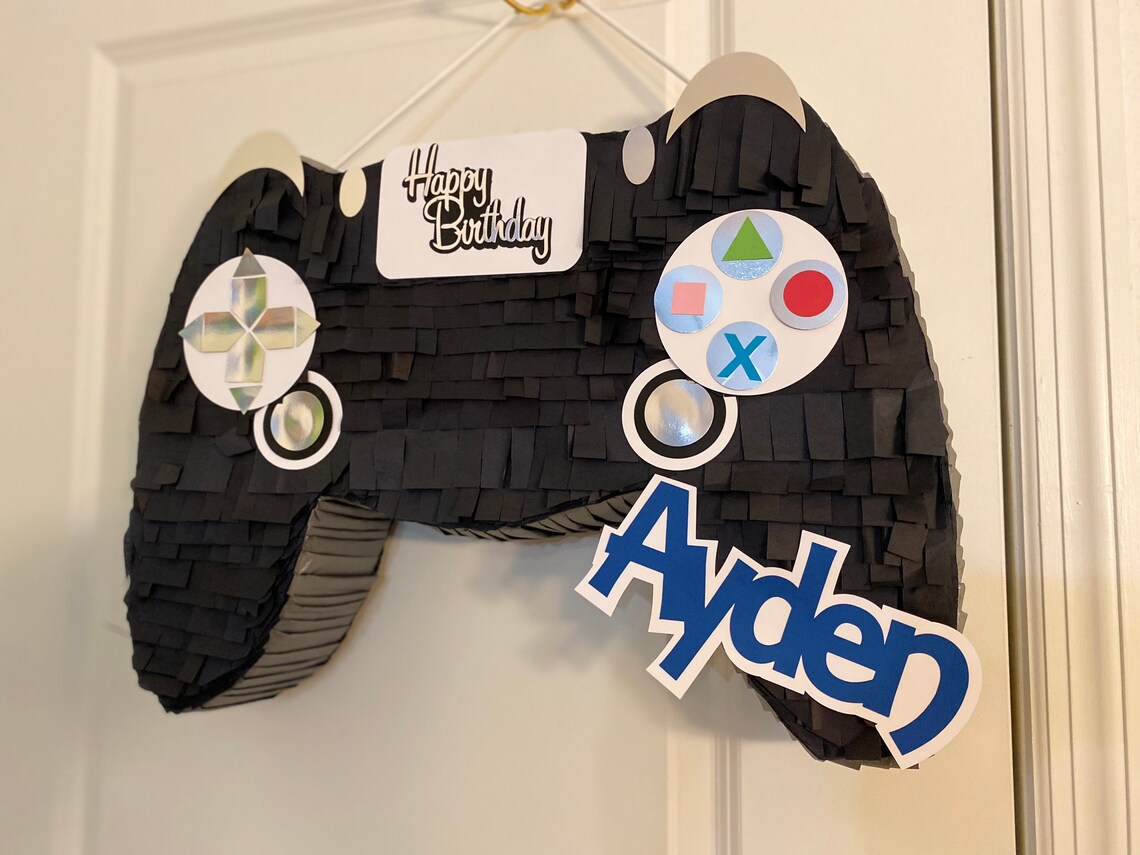 Gamer Pinata Videogame Control Etsy