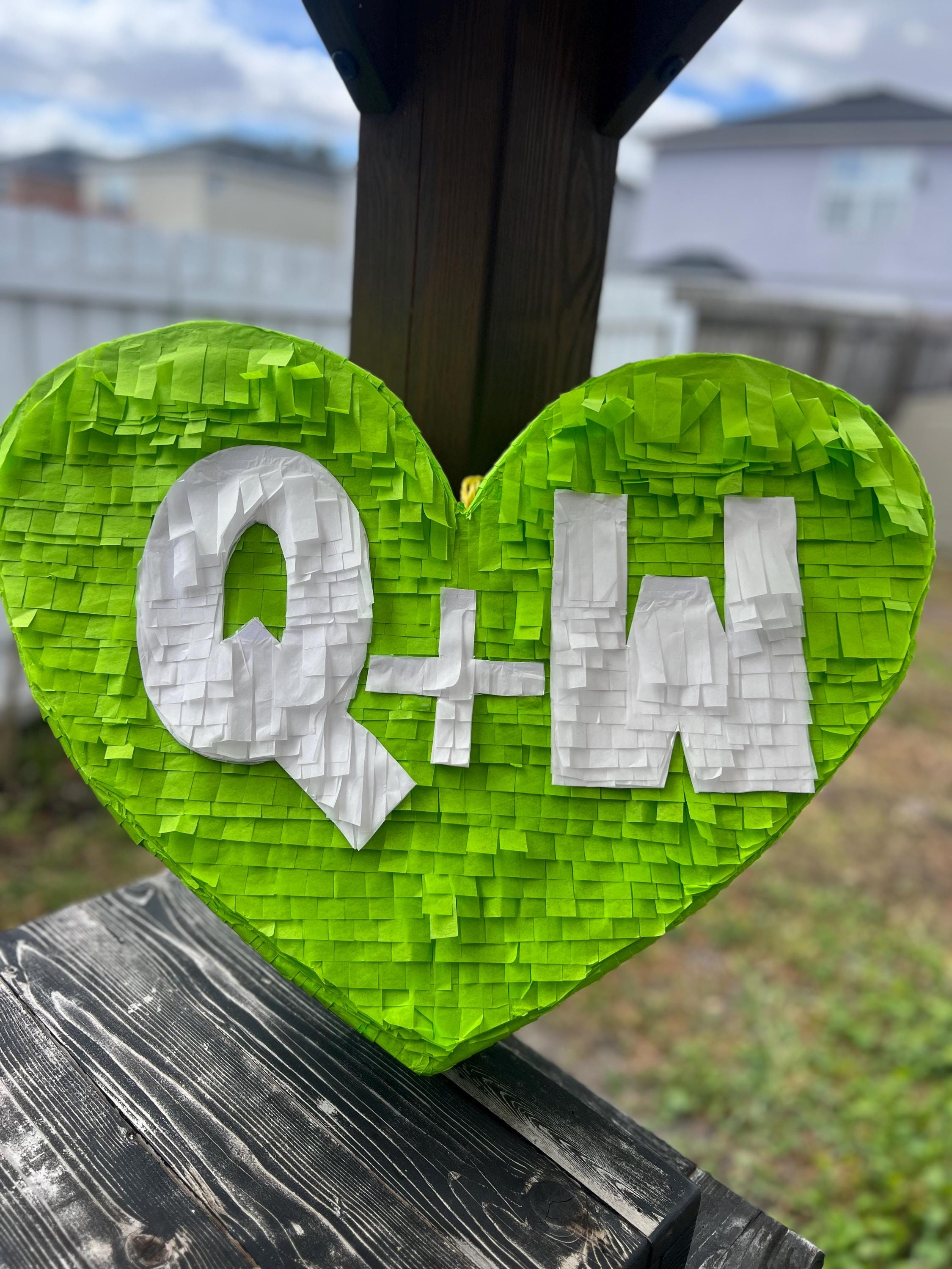 Heart Pinata (wedding, Anniversary, Engagement, Thematic Party) Custom ...