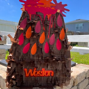 Volcano Pinata - Etsy