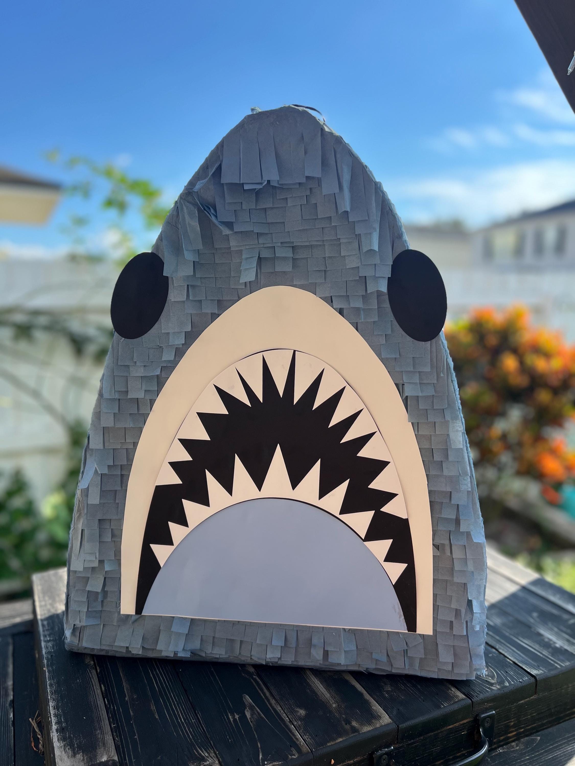 Shark Pinata Jaws Theme Party Decor - Etsy