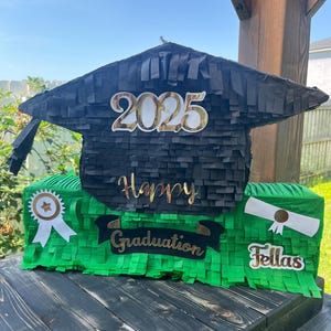 Graduation Cap Pinata: Handmade Celebration Decor