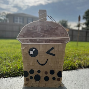 Handmade Milkshake Pinata: Party Decoration, Kids Birthday