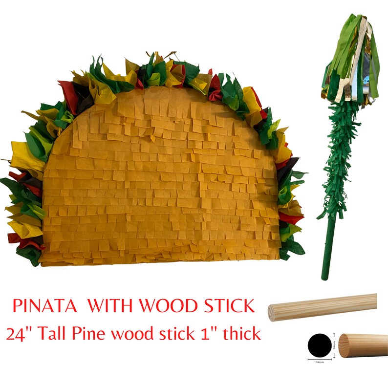 Taco Pinata mexican Theme Party Taco Girl or Boy Etsy