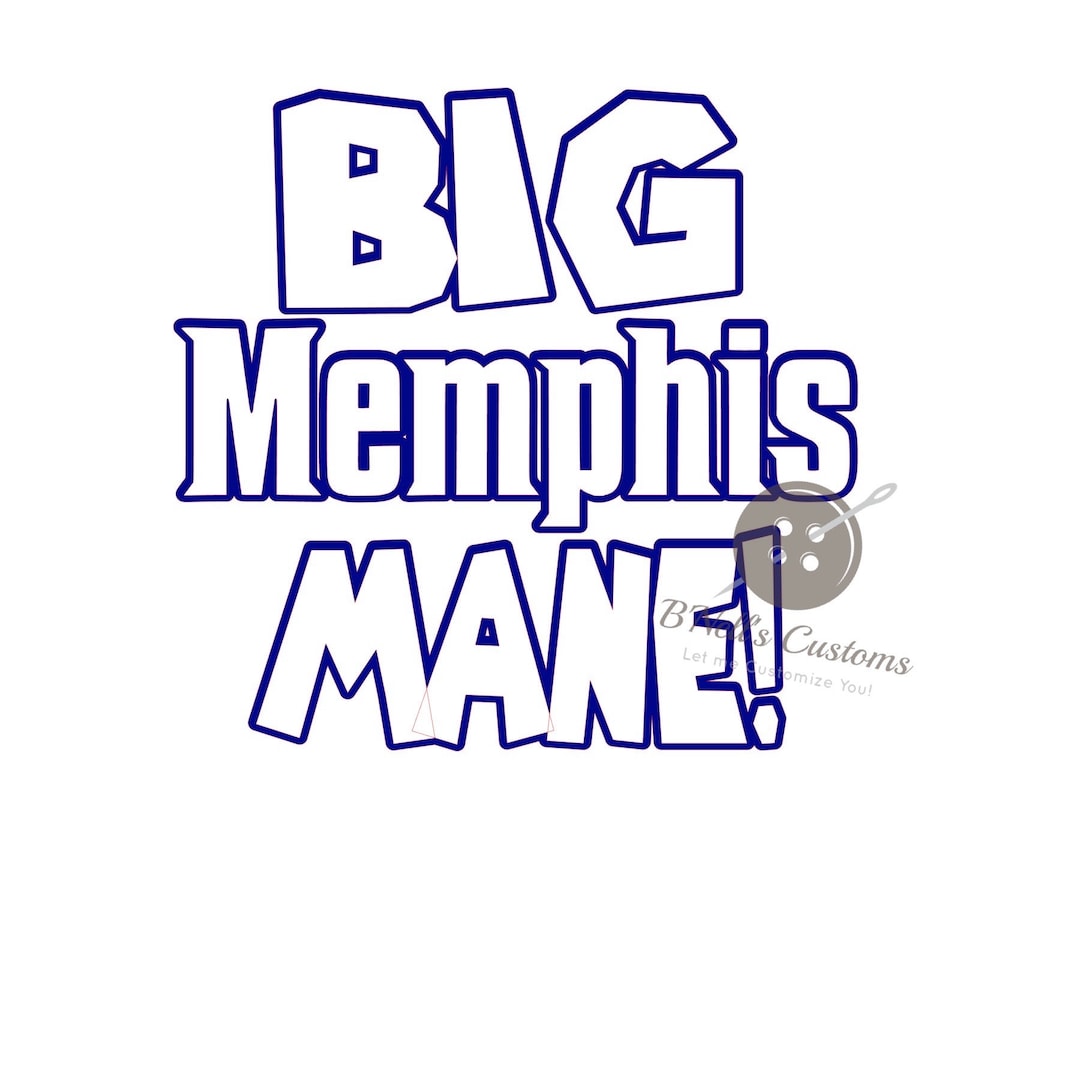 BIG Memphis Mane - Etsy