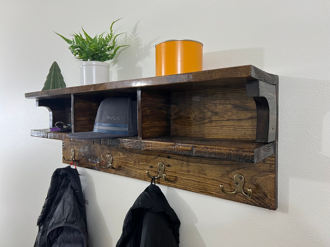 Add Rustic Storage To Any Room In The House With Simple Wooden Pallet Shelves